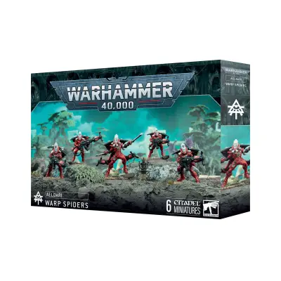Warp spiders, aeldari, warhammer 40k, games workshop, model 46-43